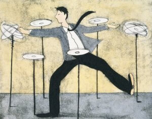 Exec equilibra pratos